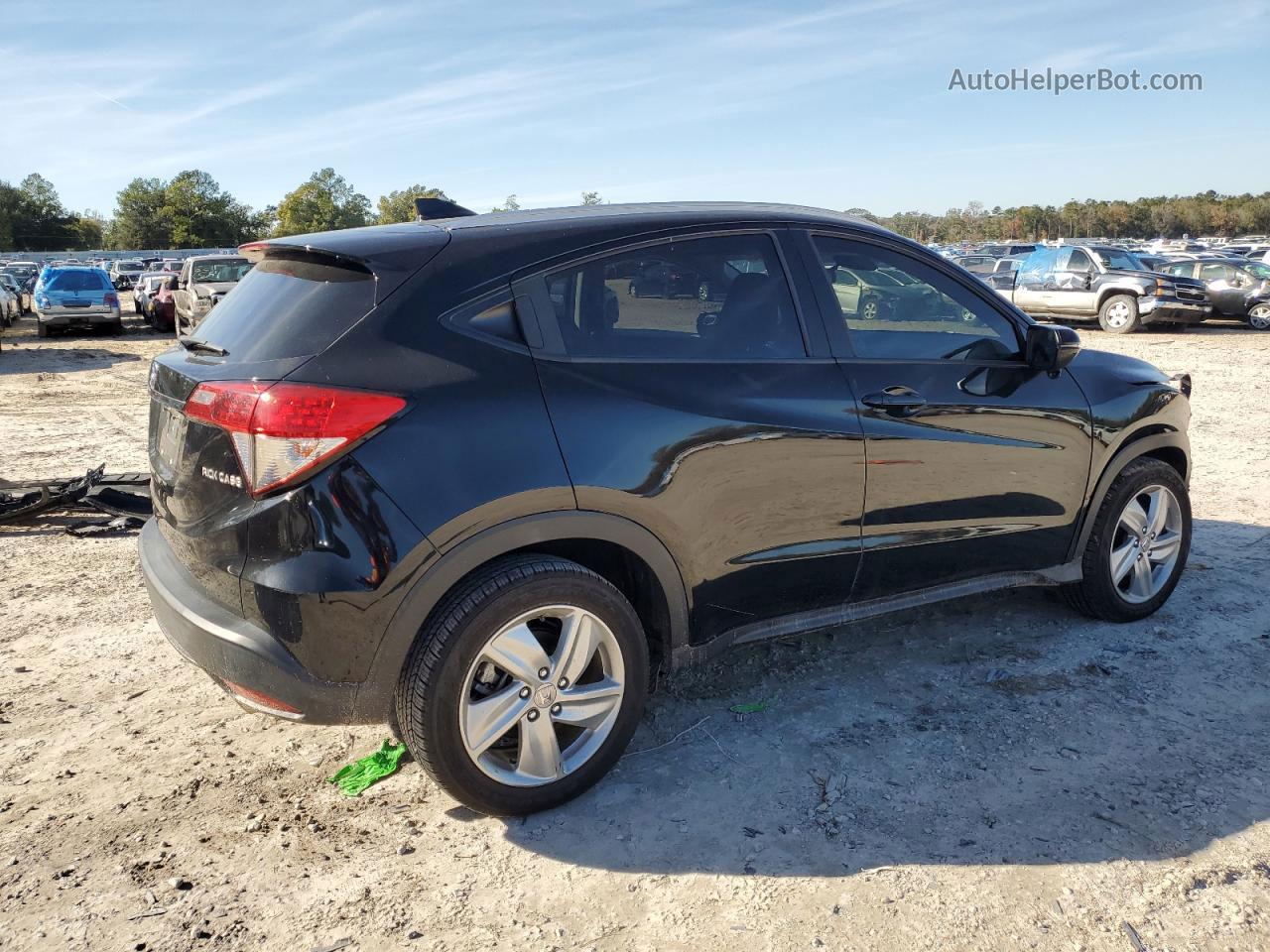 2019 Honda Hr-v Ex Black vin: 3CZRU5H56KM720325