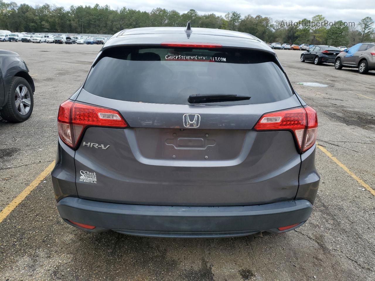 2016 Honda Hr-v Ex Gray vin: 3CZRU5H57GM721071