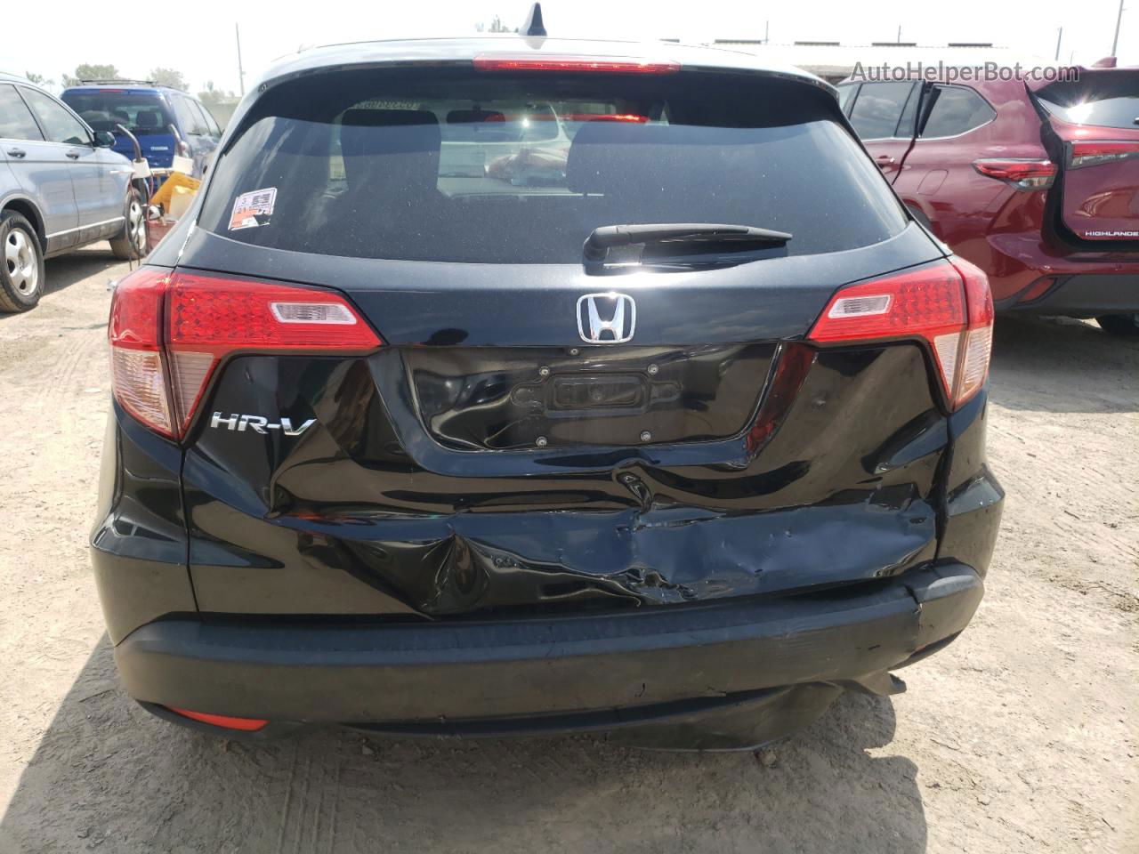 2016 Honda Hr-v Ex Black vin: 3CZRU5H57GM733219