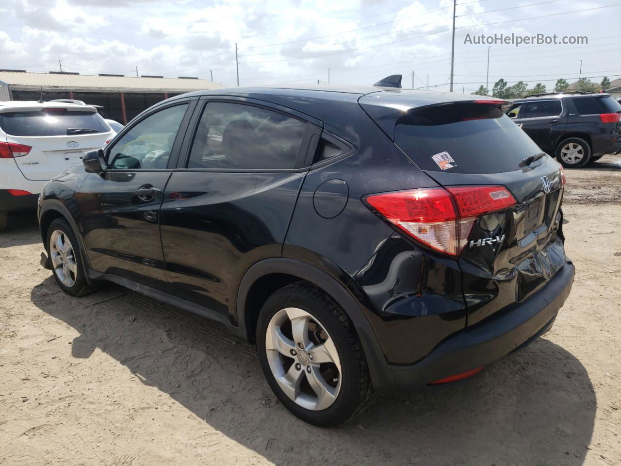 2016 Honda Hr-v Ex Черный vin: 3CZRU5H57GM733219