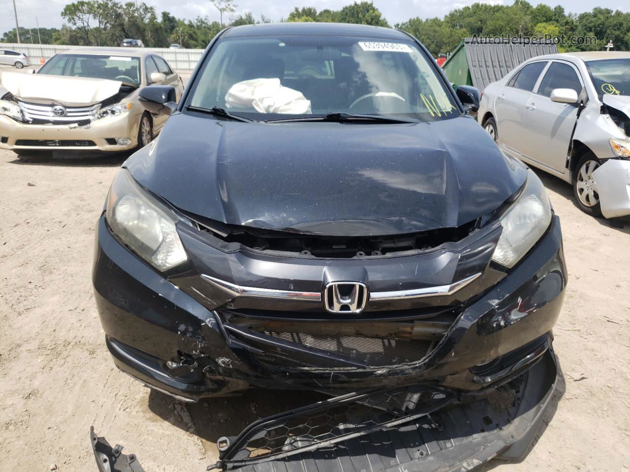 2016 Honda Hr-v Ex Черный vin: 3CZRU5H57GM733219