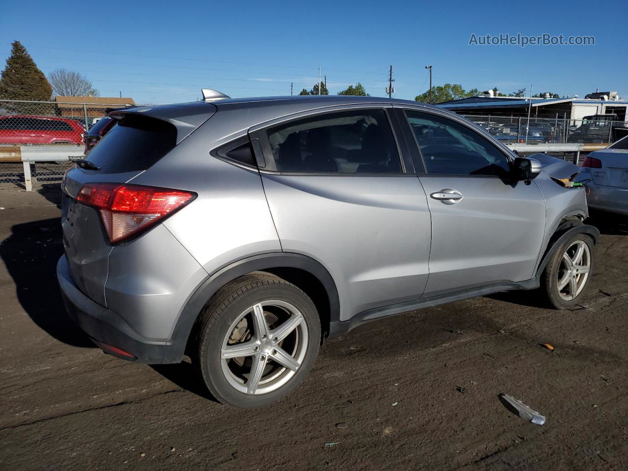 2017 Honda Hr-v Ex Silver vin: 3CZRU5H57HG706232