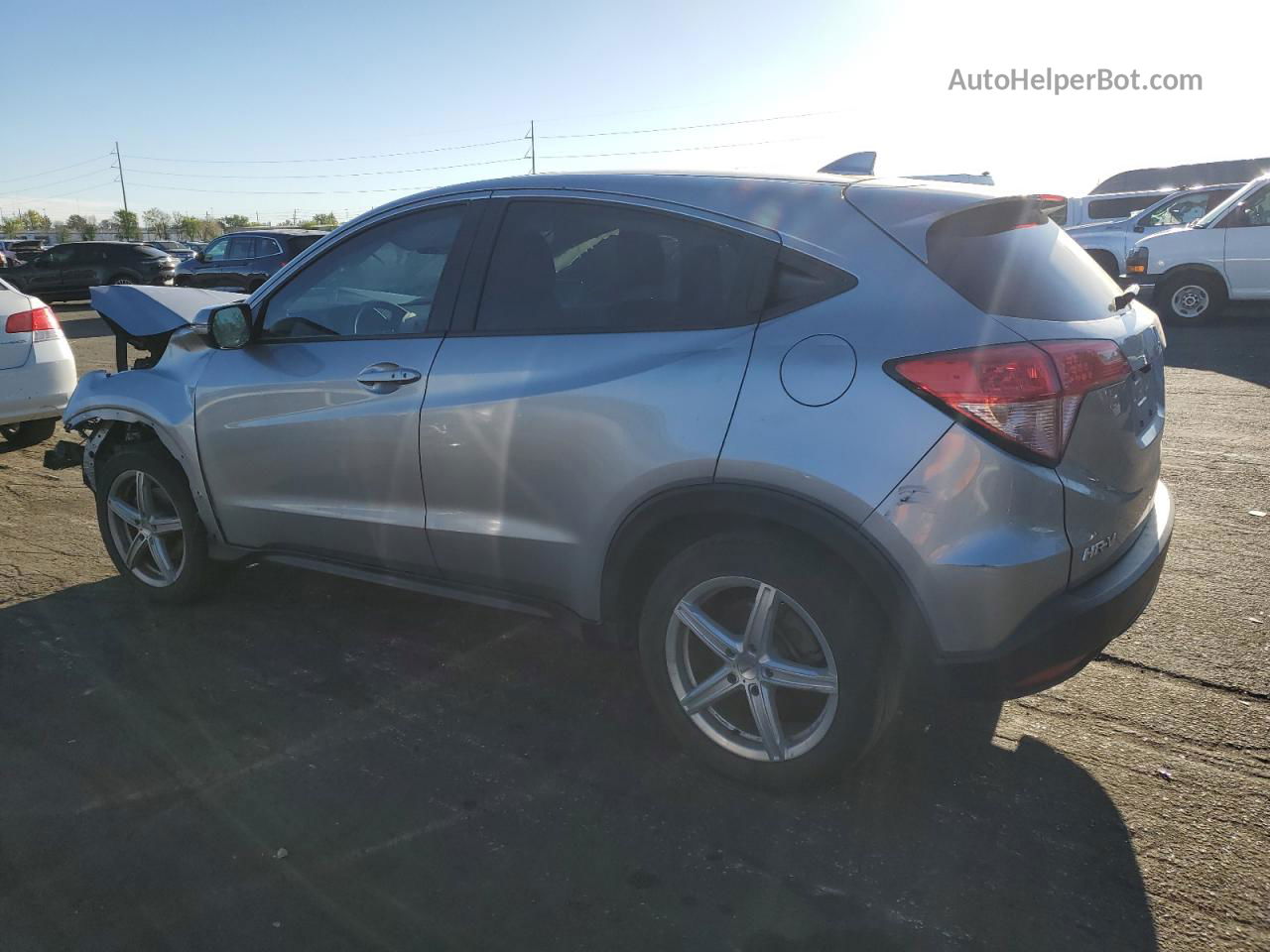 2017 Honda Hr-v Ex Silver vin: 3CZRU5H57HG706232