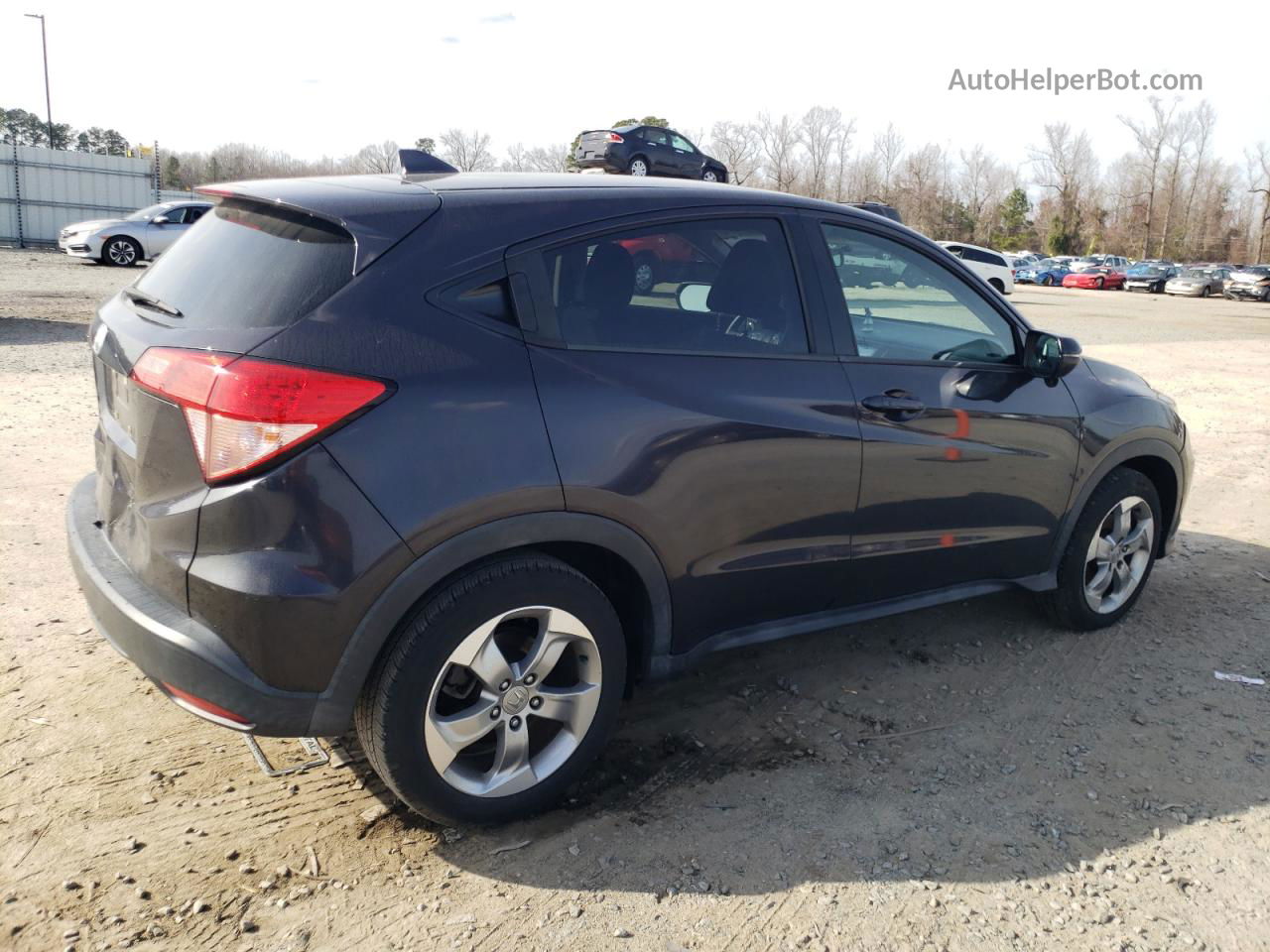 2017 Honda Hr-v Ex Purple vin: 3CZRU5H57HM716292