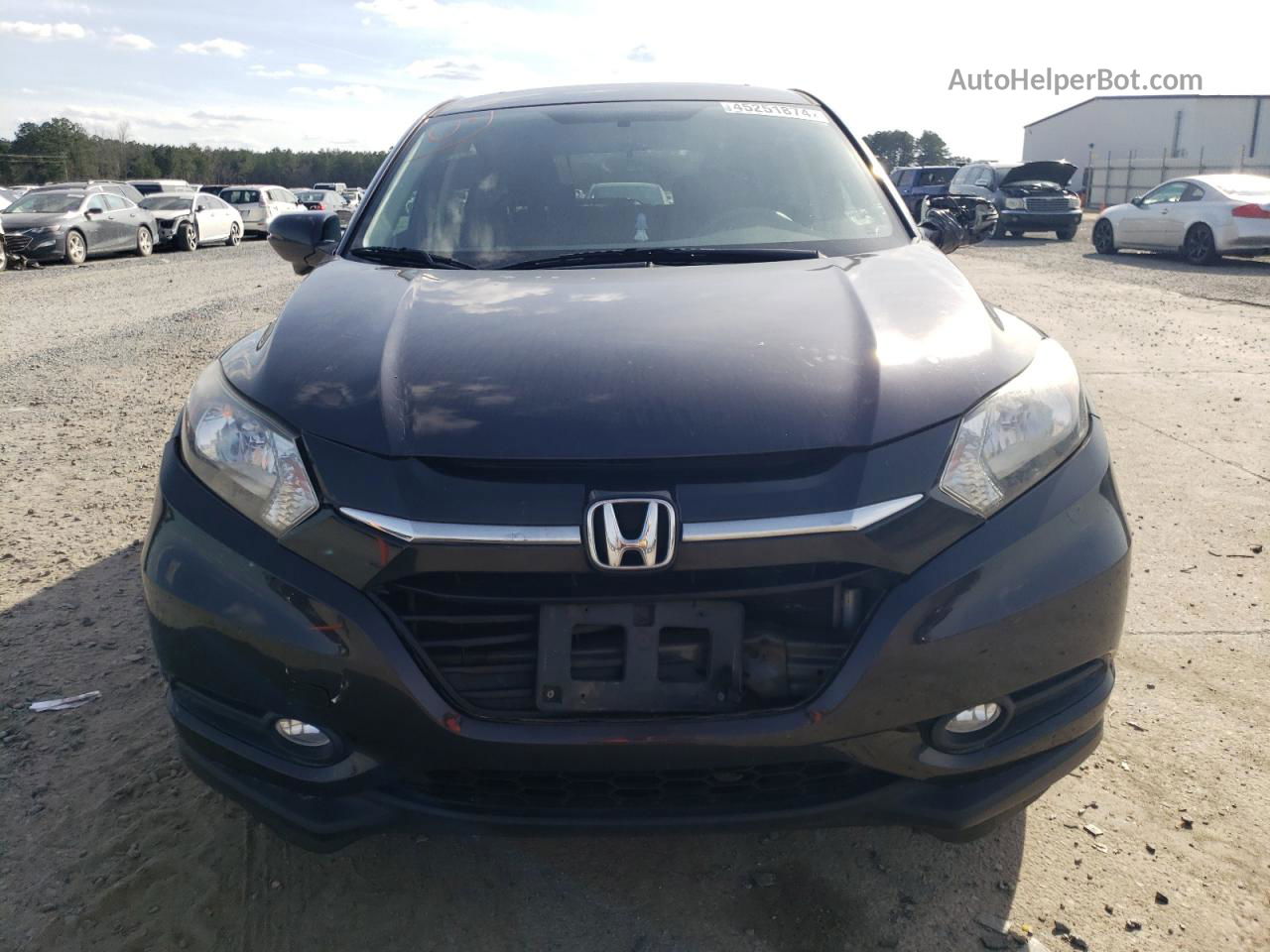 2017 Honda Hr-v Ex Purple vin: 3CZRU5H57HM716292