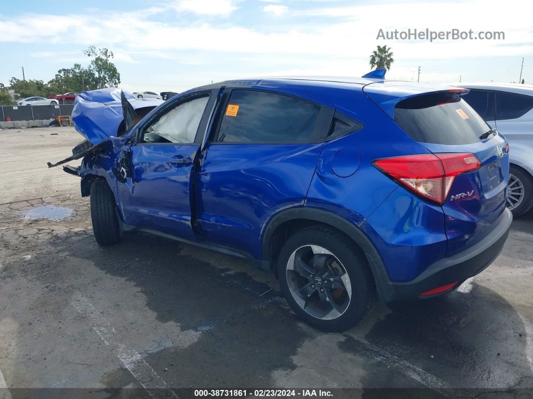 2018 Honda Hr-v Ex Blue vin: 3CZRU5H57JM715892