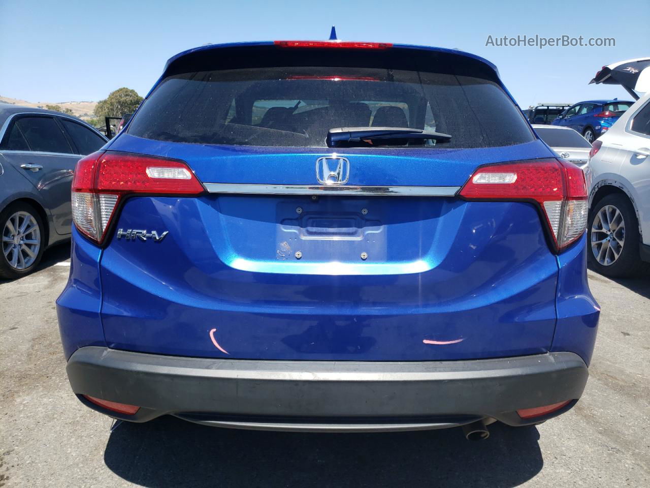 2019 Honda Hr-v Ex Blue vin: 3CZRU5H57KM708541