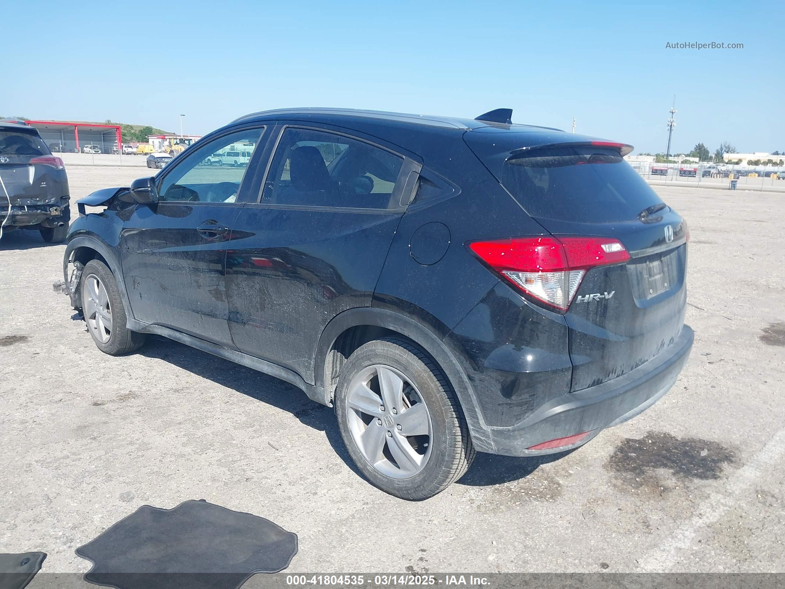 2019 Honda Hr-v Ex Black vin: 3CZRU5H57KM711018