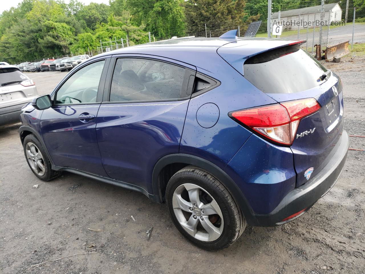 2016 Honda Hr-v Ex Blue vin: 3CZRU5H58GM724724