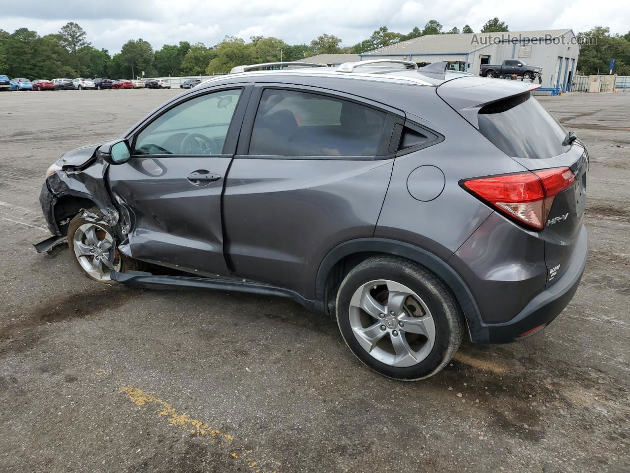 2016 Honda Hr-v Ex Gray vin: 3CZRU5H58GM748604