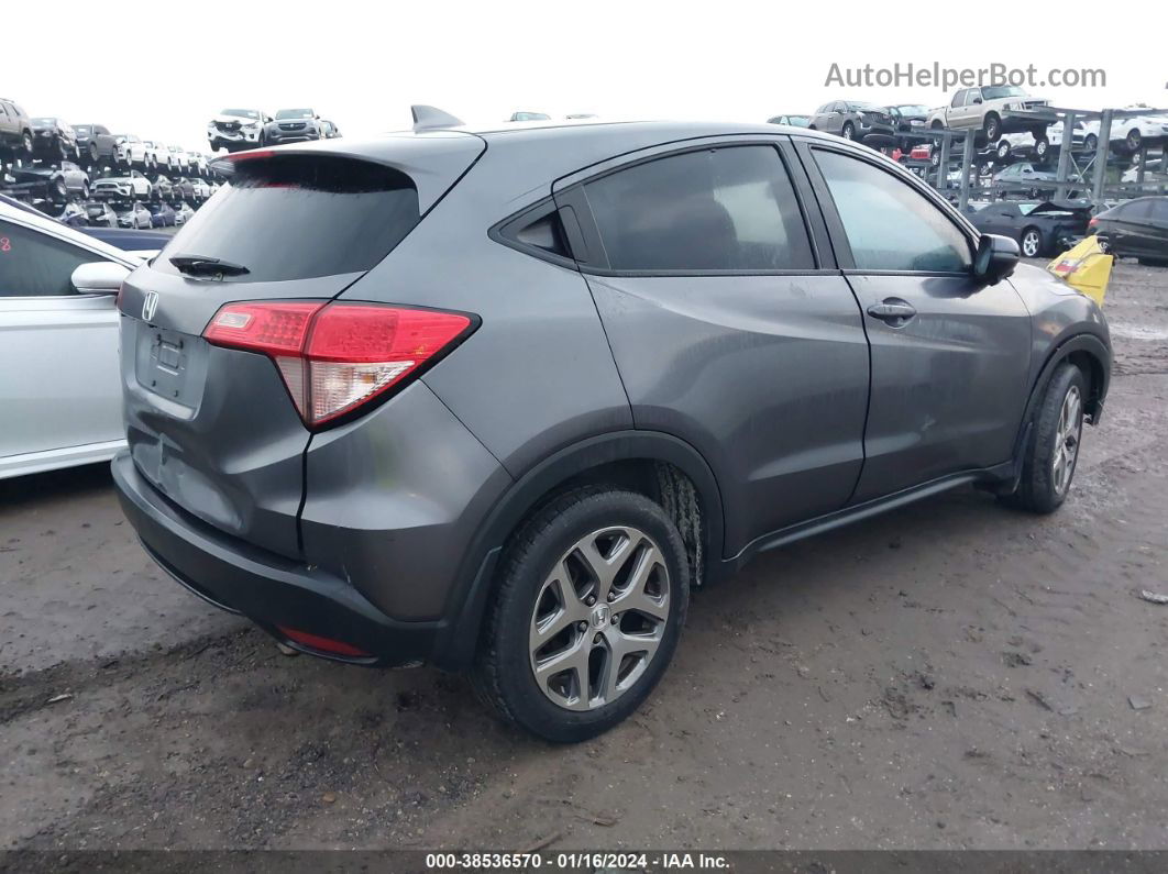 2016 Honda Hr-v Ex Серый vin: 3CZRU5H58GM749123