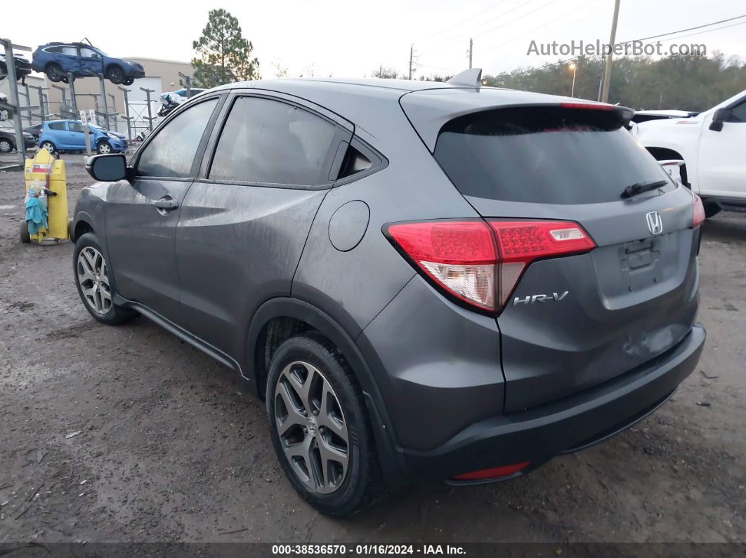 2016 Honda Hr-v Ex Gray vin: 3CZRU5H58GM749123