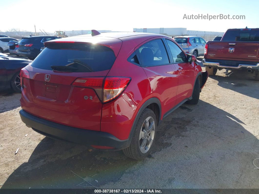 2017 Honda Hr-v Ex Red vin: 3CZRU5H58HM707245