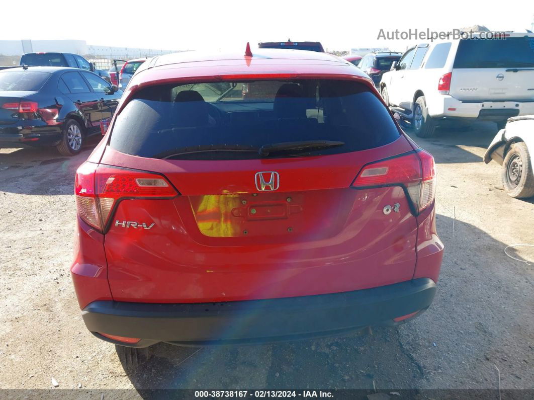 2017 Honda Hr-v Ex Red vin: 3CZRU5H58HM707245