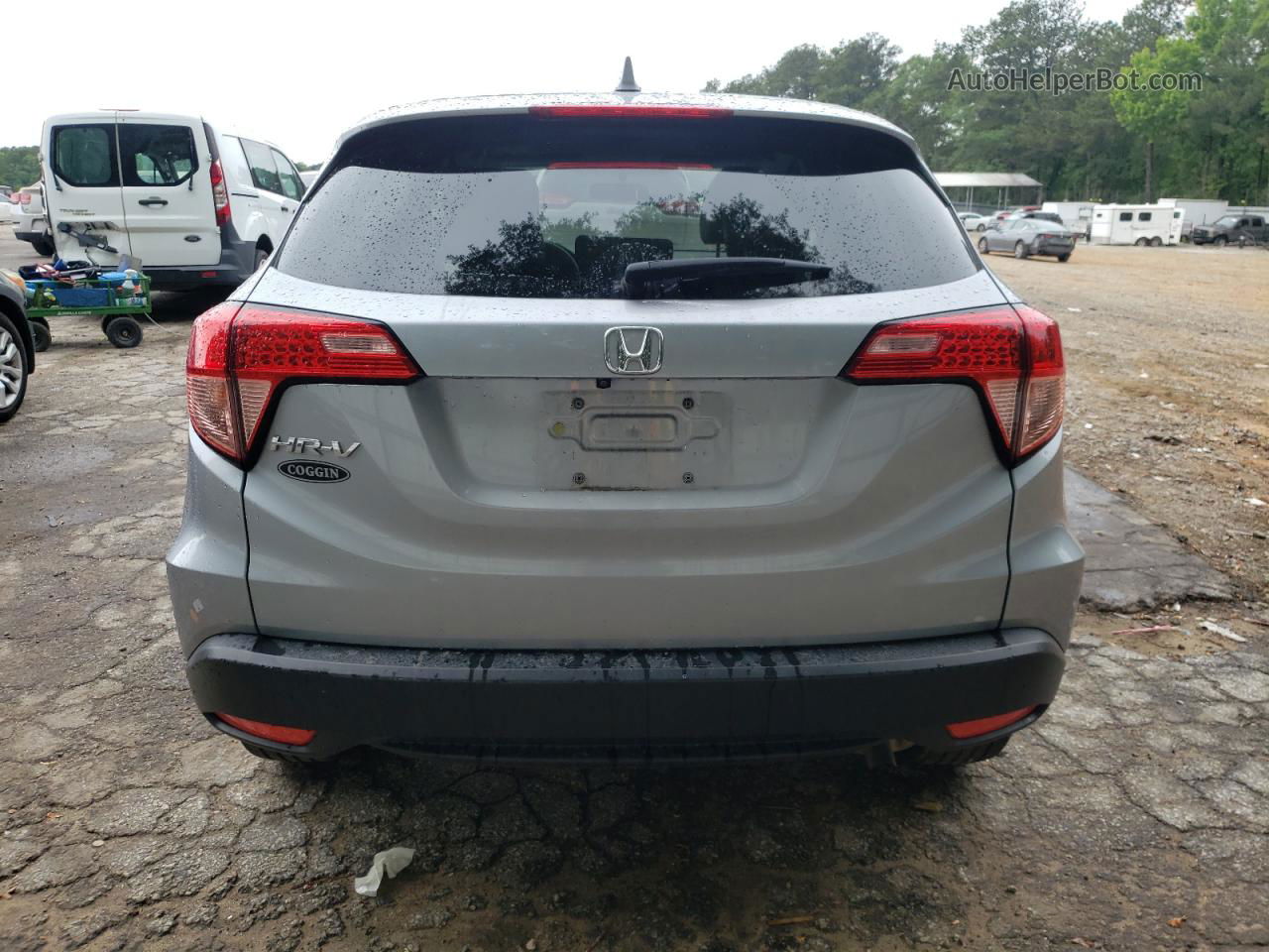 2017 Honda Hr-v Ex Silver vin: 3CZRU5H58HM710498