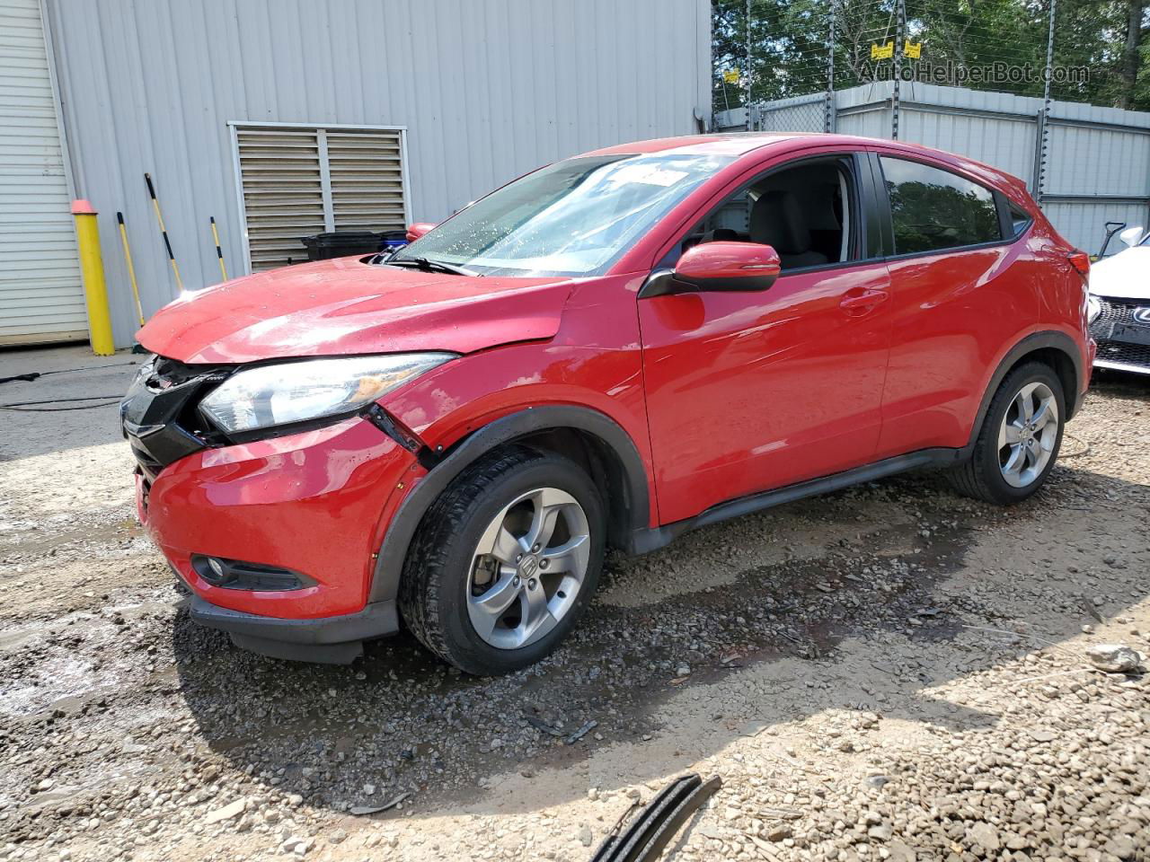 2017 Honda Hr-v Ex Red vin: 3CZRU5H58HM721971