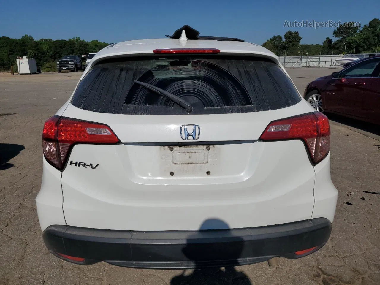 2017 Honda Hr-v Ex White vin: 3CZRU5H58HM727088