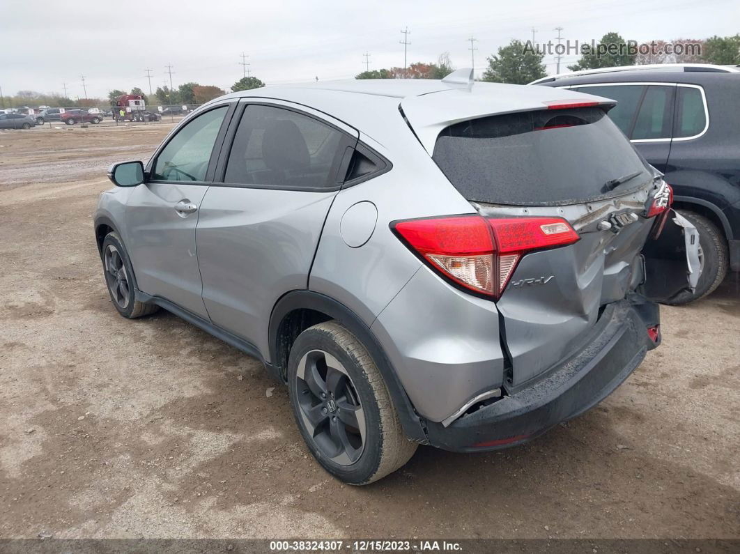 2018 Honda Hr-v Ex Silver vin: 3CZRU5H58JM723158