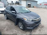 2019 Honda Hr-v Ex Gray vin: 3CZRU5H58KM703056