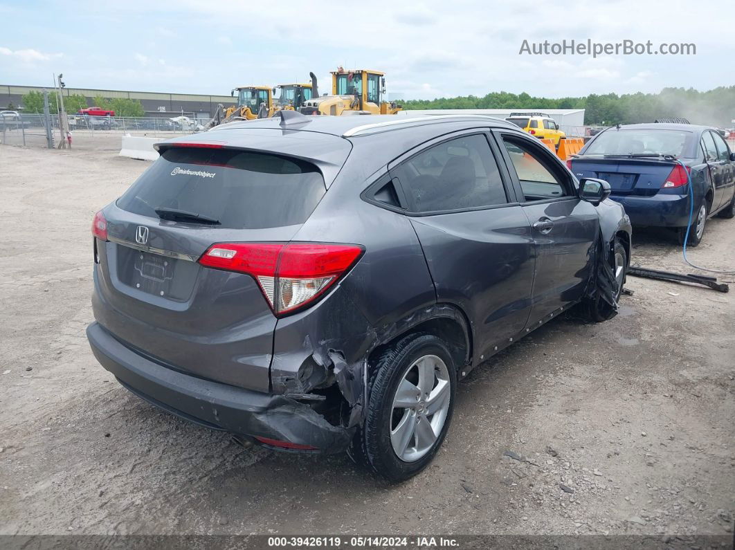 2019 Honda Hr-v Ex Gray vin: 3CZRU5H58KM703056