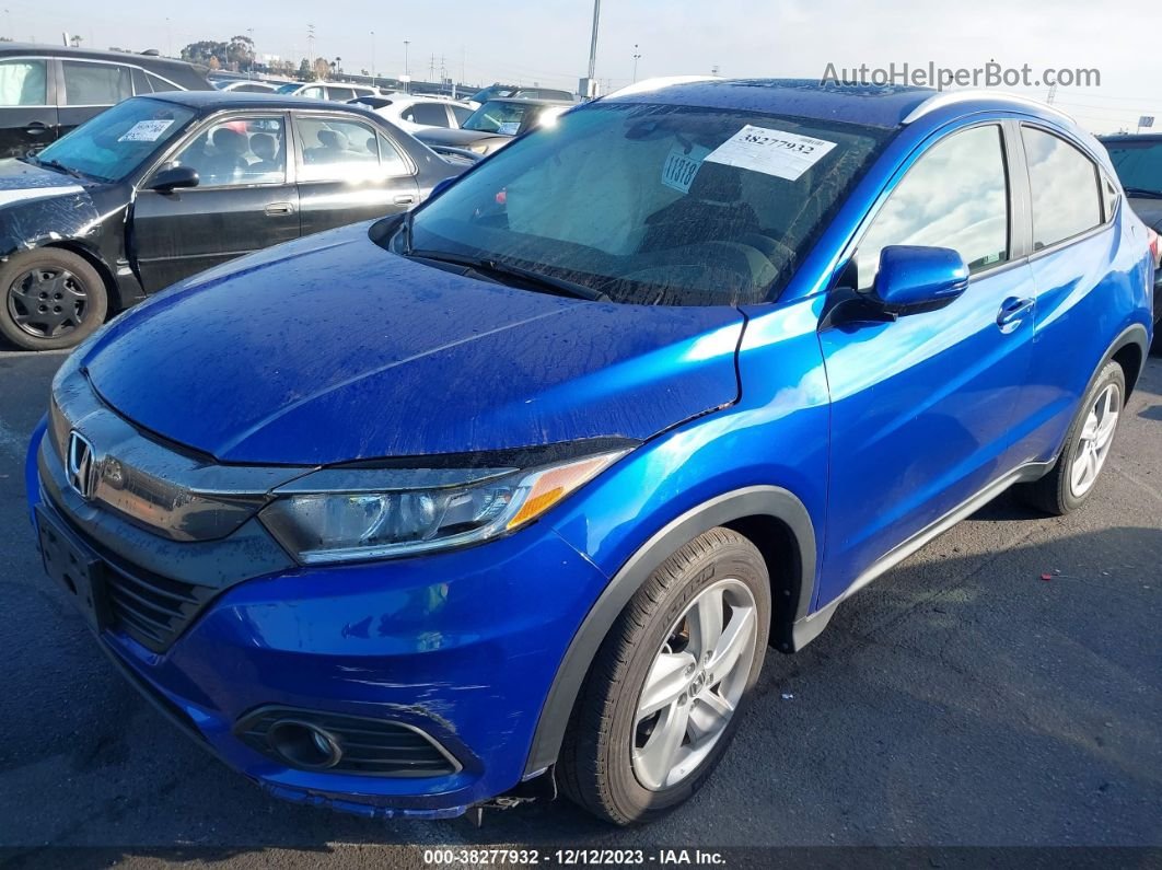 2019 Honda Hr-v Ex Dark Blue vin: 3CZRU5H58KM706622