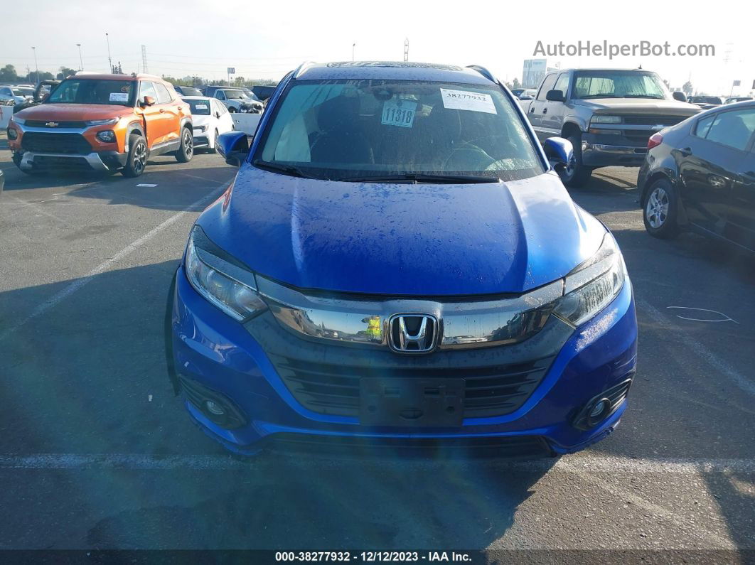 2019 Honda Hr-v Ex Dark Blue vin: 3CZRU5H58KM706622