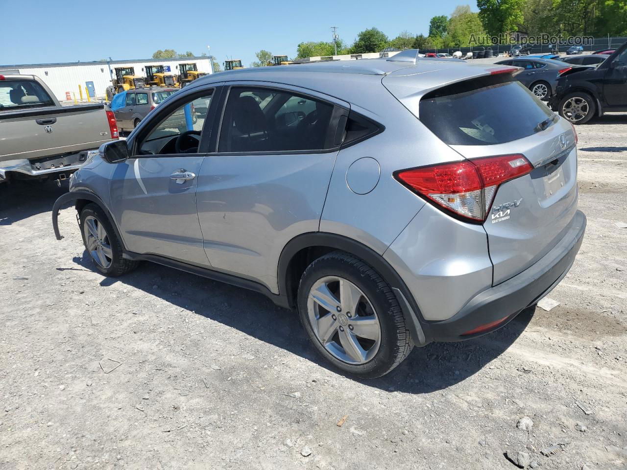 2019 Honda Hr-v Ex Silver vin: 3CZRU5H58KM724604