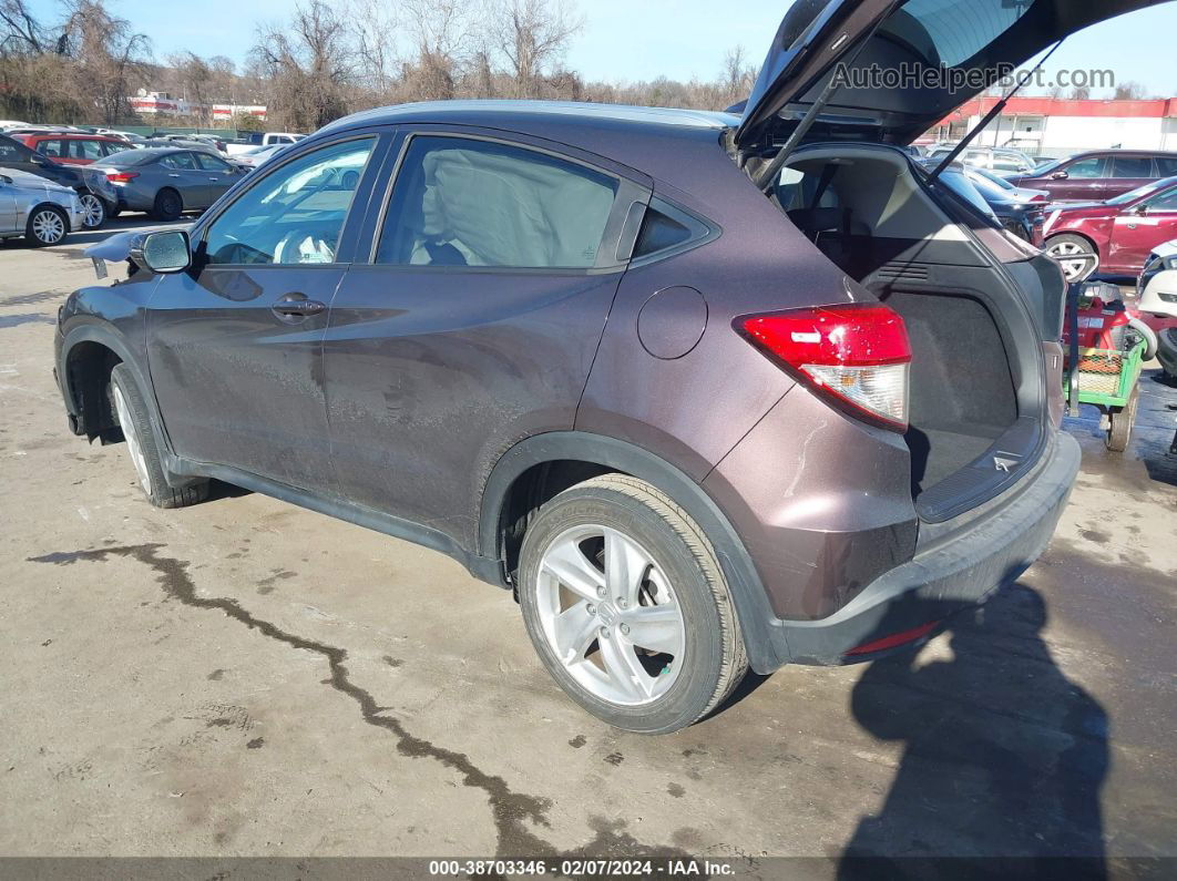 2019 Honda Hr-v Ex Brown vin: 3CZRU5H58KM725073