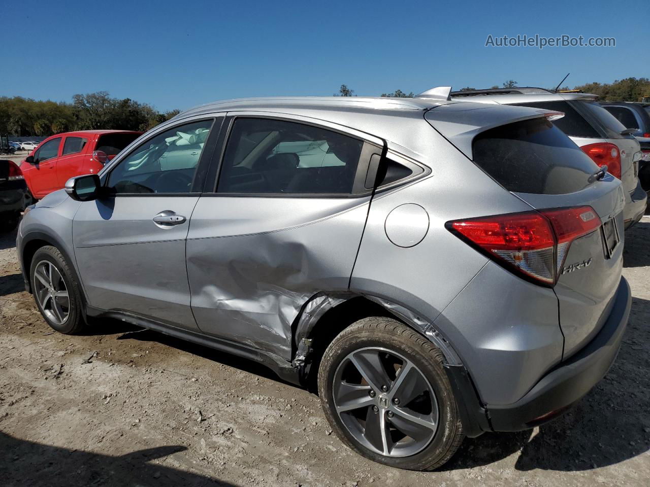 2021 Honda Hr-v Ex Серый vin: 3CZRU5H58MM721656