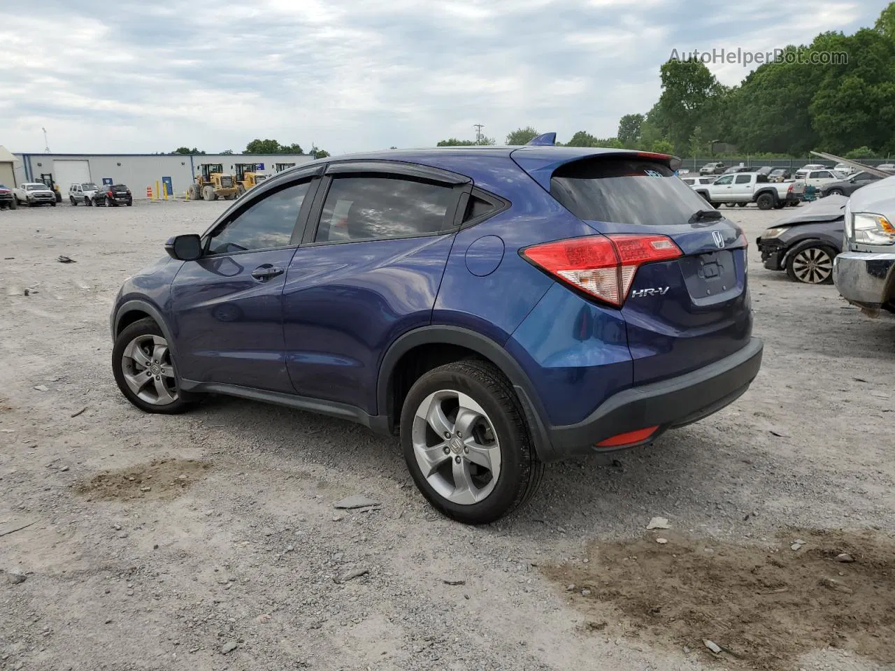 2016 Honda Hr-v Ex Синий vin: 3CZRU5H59GM705809