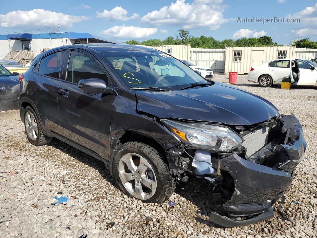 2016 Honda Hr-v Ex Черный vin: 3CZRU5H59GM735053