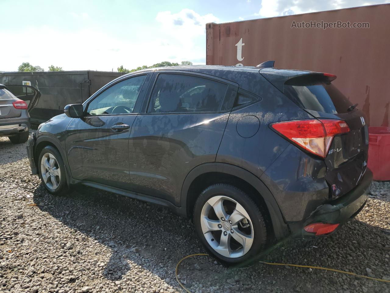 2016 Honda Hr-v Ex Черный vin: 3CZRU5H59GM735053