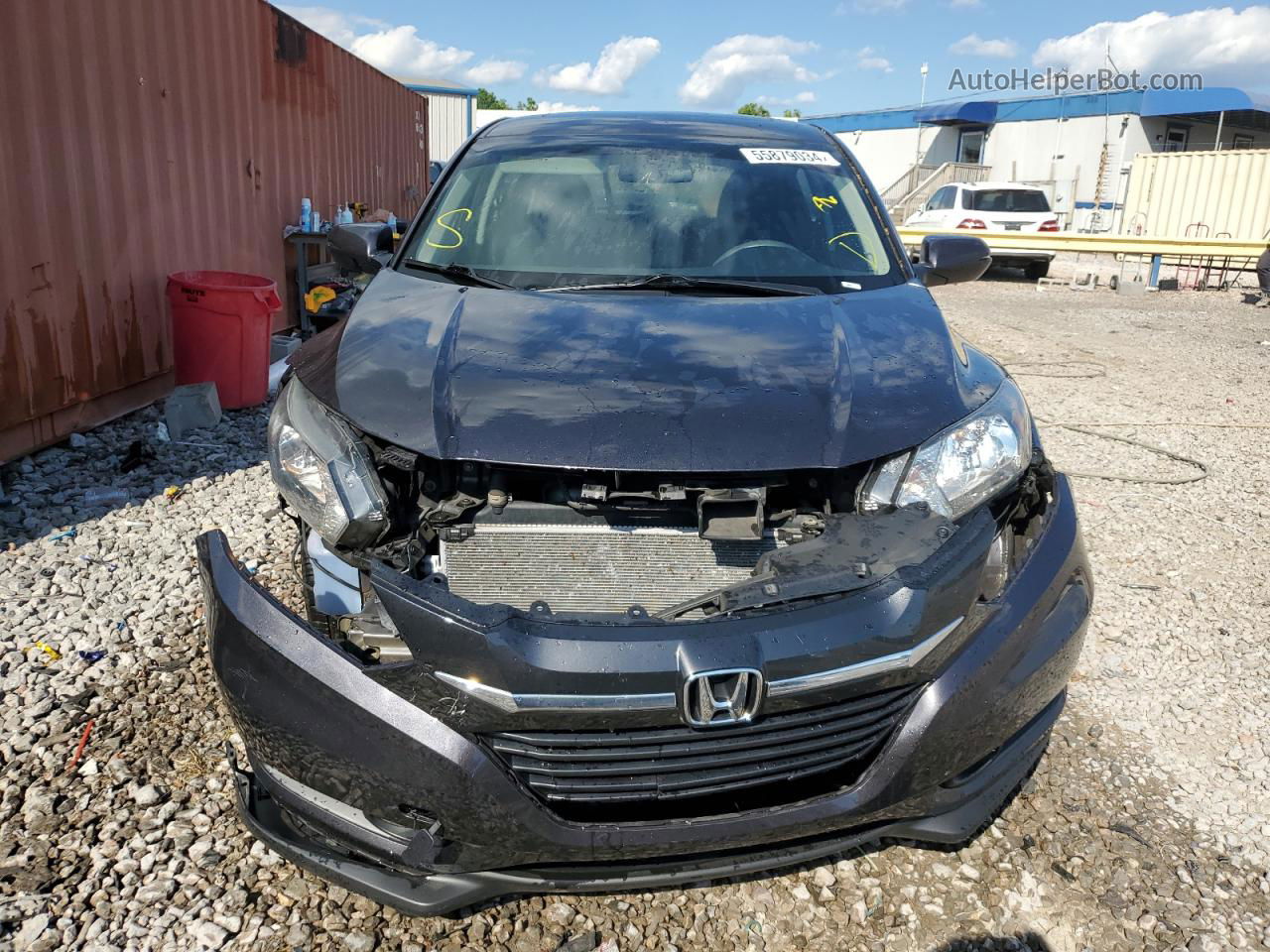 2016 Honda Hr-v Ex Черный vin: 3CZRU5H59GM735053