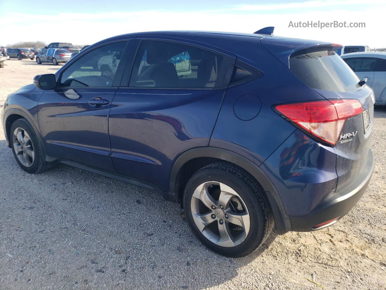 2017 Honda Hr-v Ex Blue vin: 3CZRU5H59HG702215