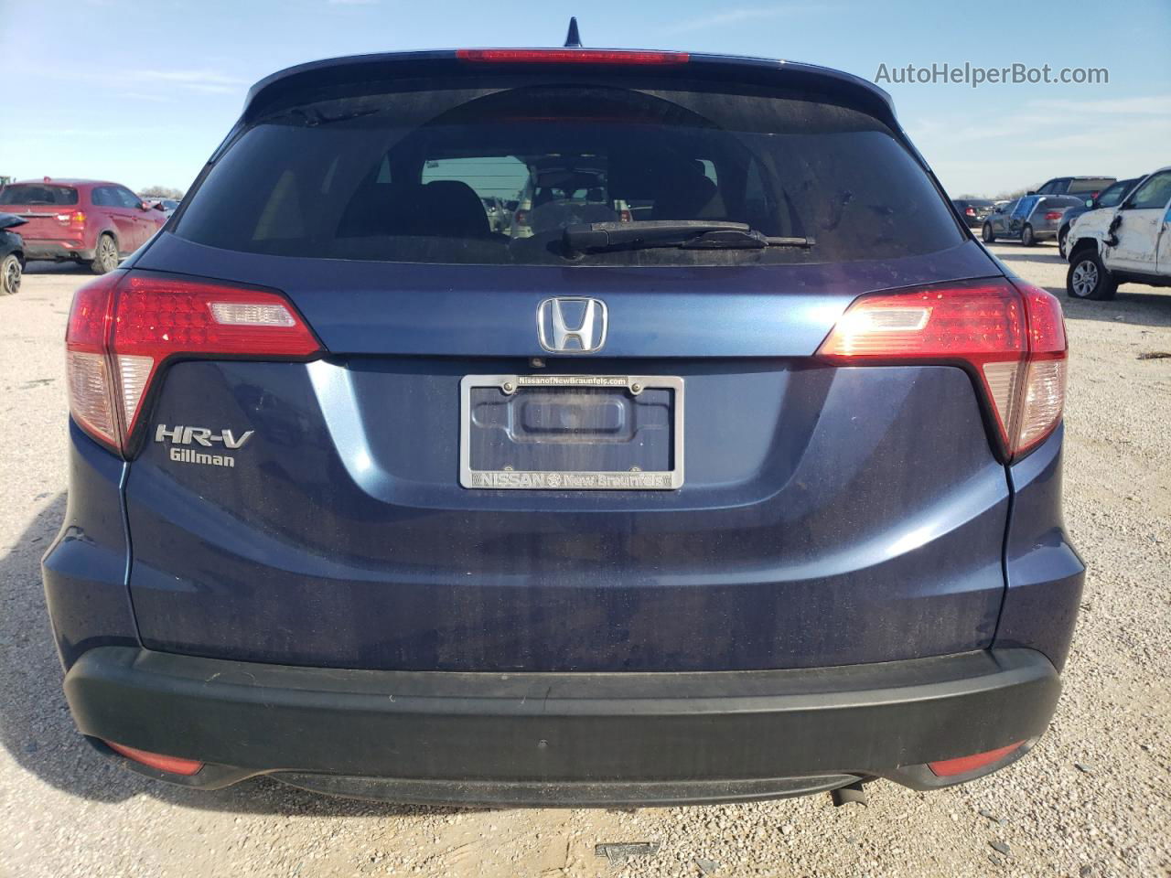 2017 Honda Hr-v Ex Blue vin: 3CZRU5H59HG702215