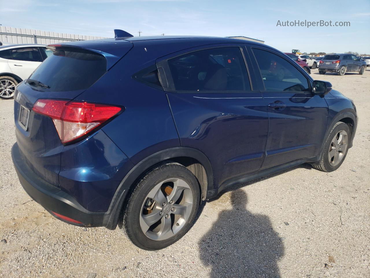 2017 Honda Hr-v Ex Blue vin: 3CZRU5H59HG702215