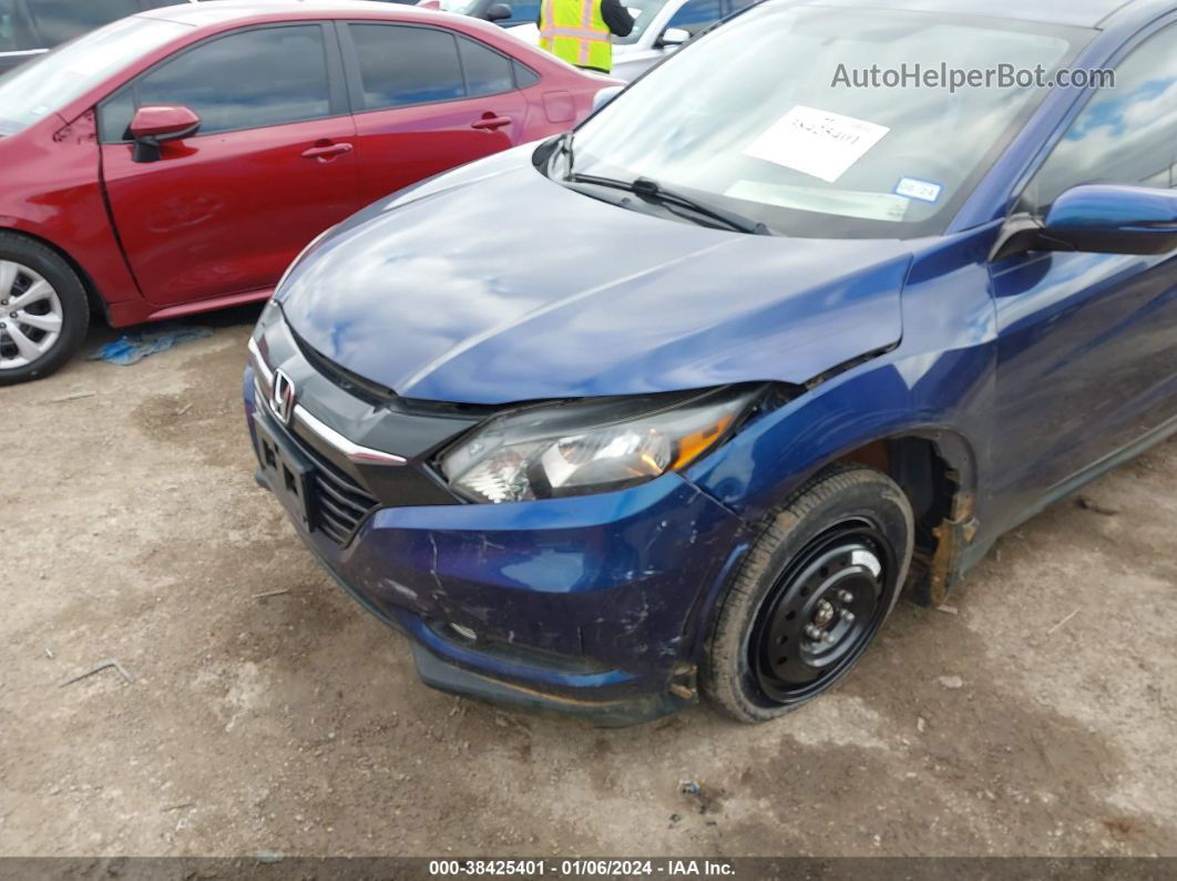 2017 Honda Hr-v Ex Синий vin: 3CZRU5H59HG706751