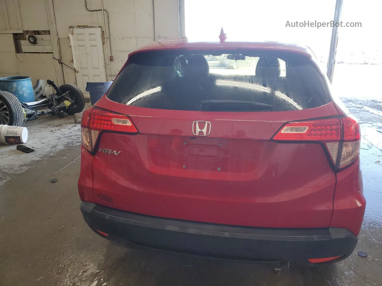 2017 Honda Hr-v Ex Red vin: 3CZRU5H59HG709407