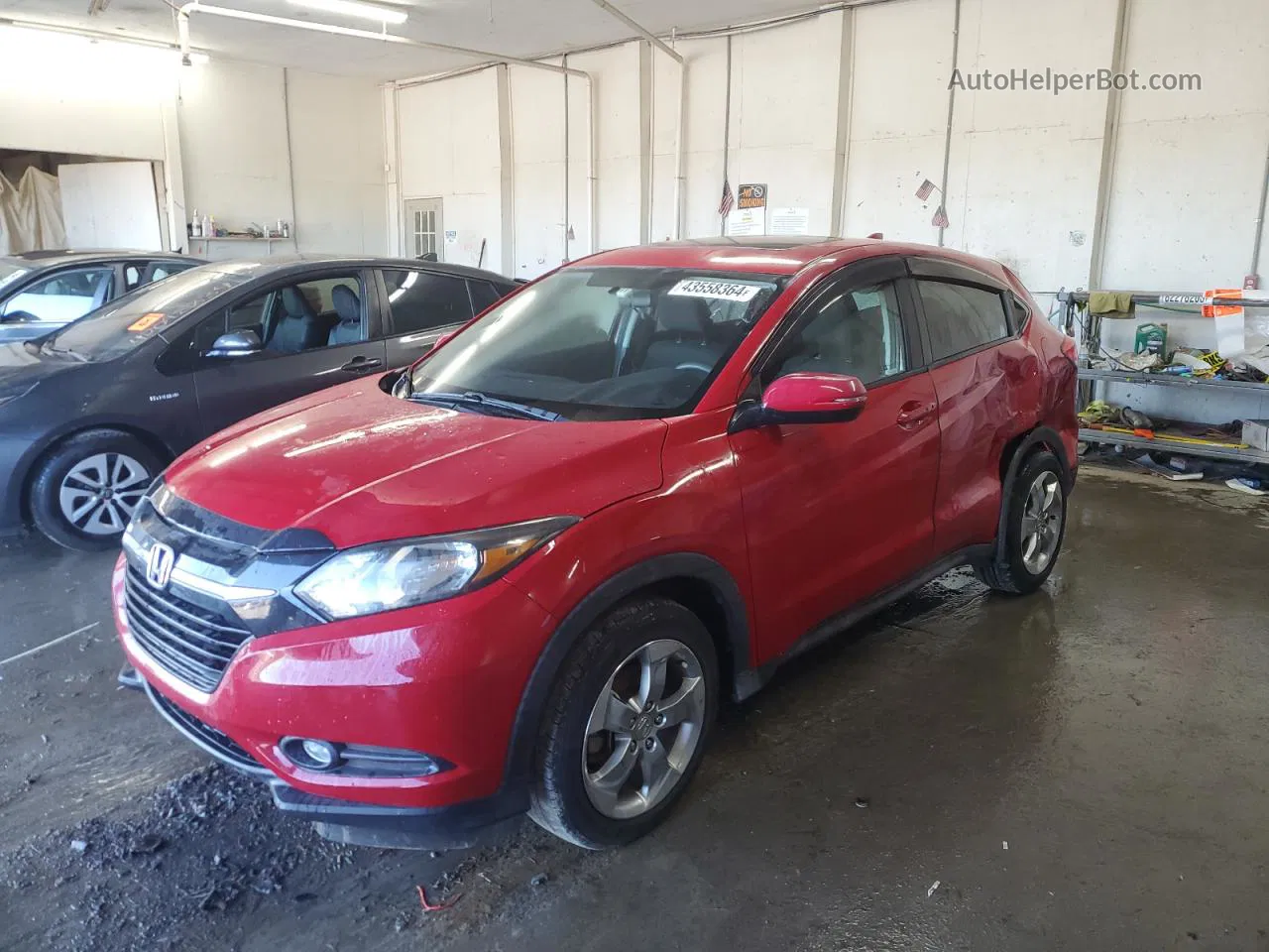 2017 Honda Hr-v Ex Red vin: 3CZRU5H59HG709407