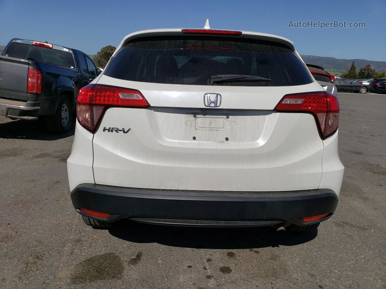 2017 Honda Hr-v Ex White vin: 3CZRU5H59HM710865