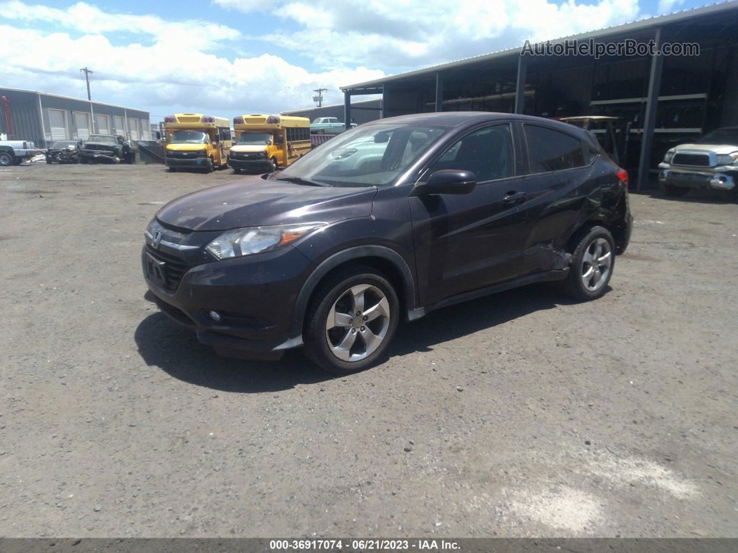 2017 Honda Hr-v Ex Purple vin: 3CZRU5H59HM716410