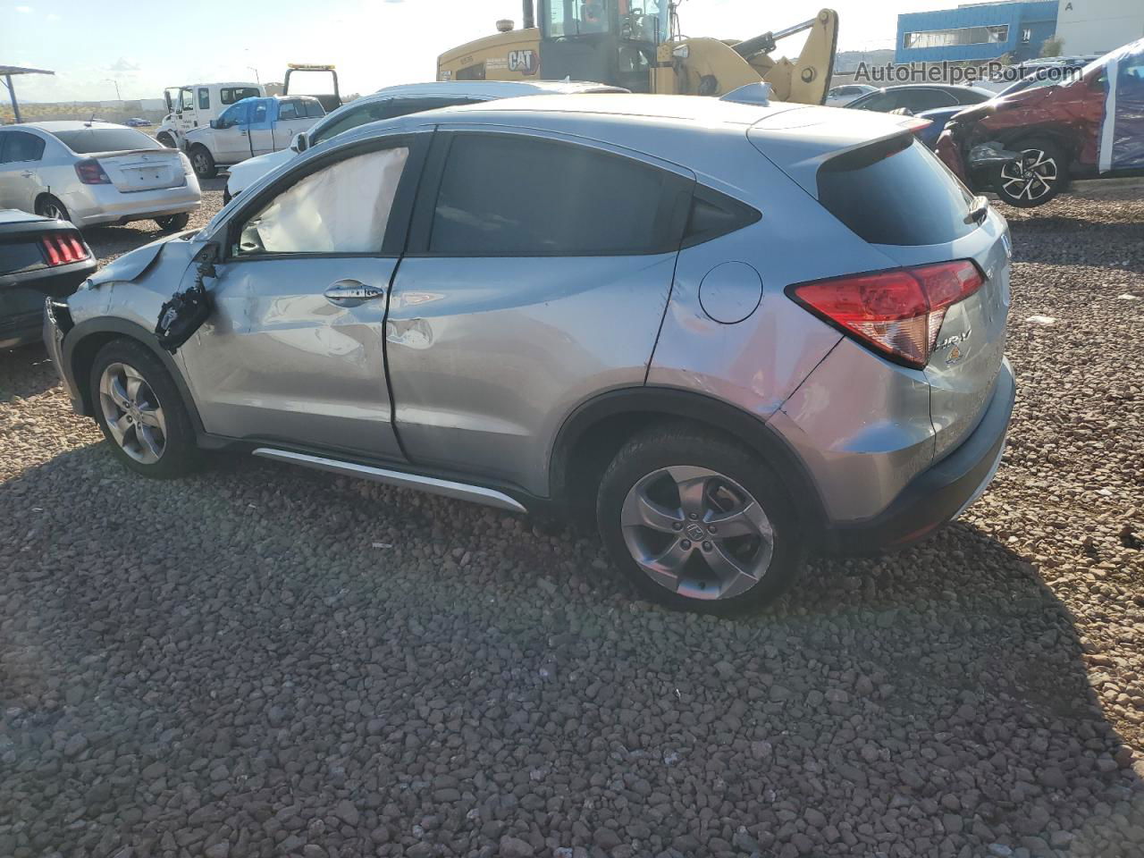 2017 Honda Hr-v Ex Gray vin: 3CZRU5H59HM723387