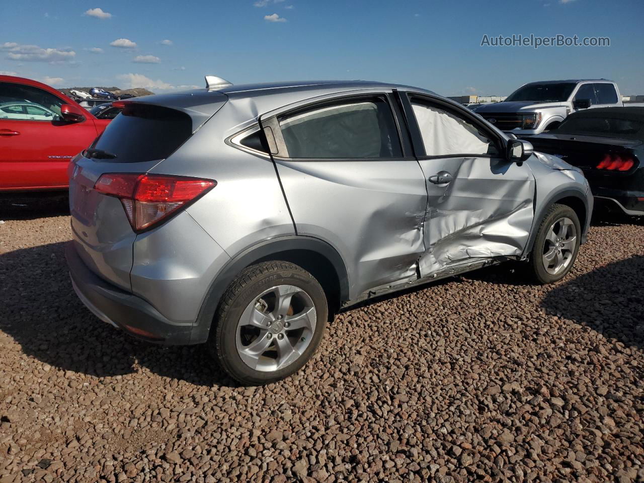 2017 Honda Hr-v Ex Gray vin: 3CZRU5H59HM723387