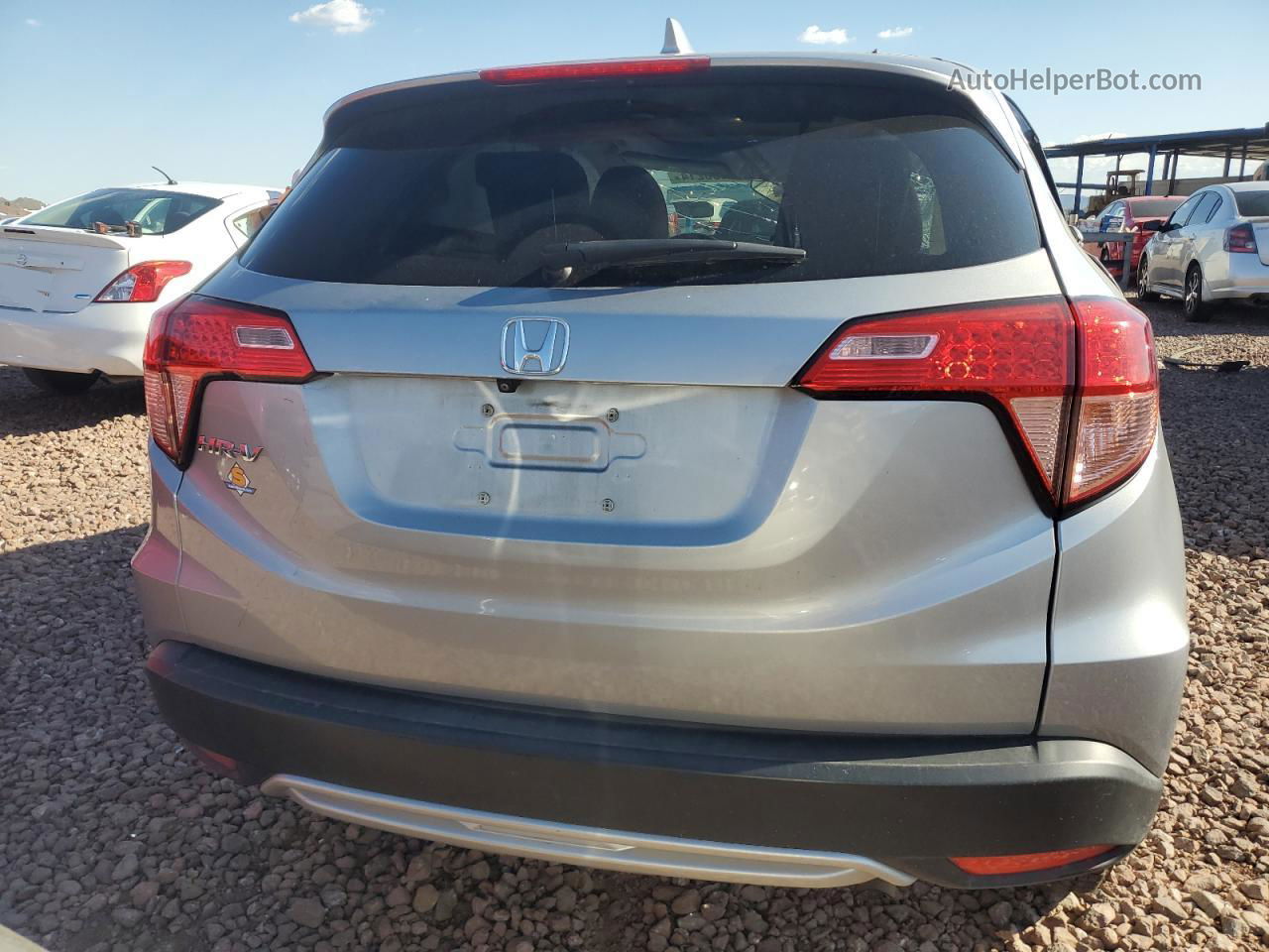 2017 Honda Hr-v Ex Серый vin: 3CZRU5H59HM723387