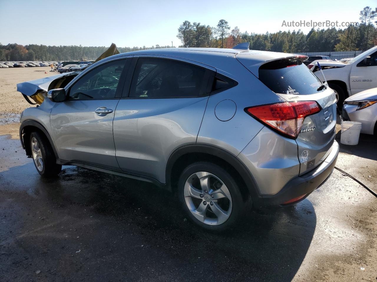 2017 Honda Hr-v Ex Silver vin: 3CZRU5H59HM726919