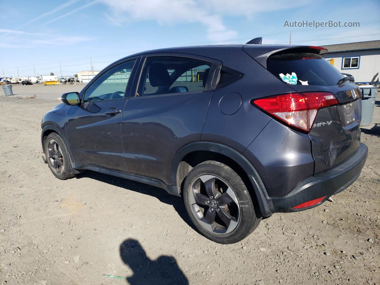 2018 Honda Hr-v Ex Gray vin: 3CZRU5H59JG704990