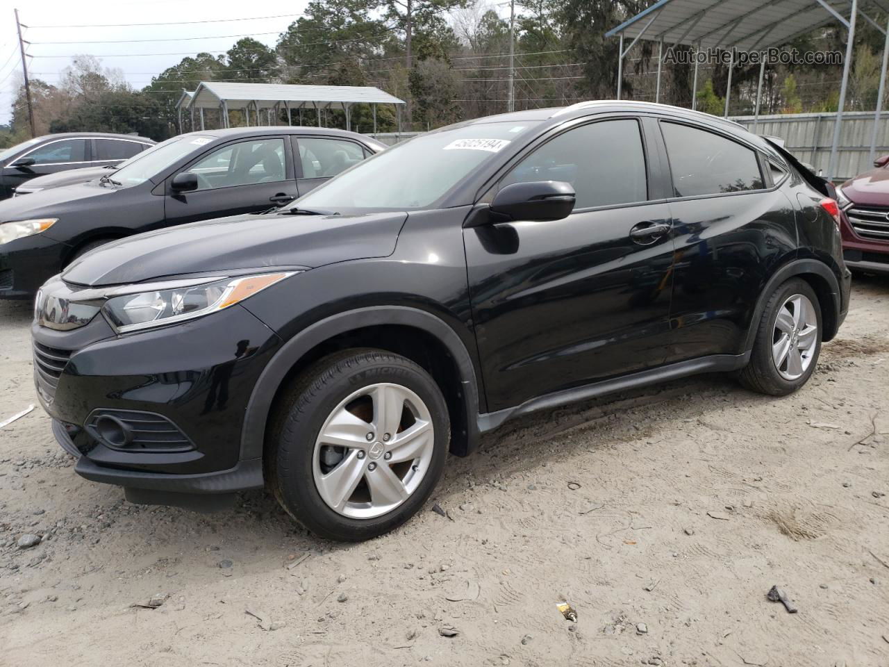 2019 Honda Hr-v Ex Black vin: 3CZRU5H59KM710985