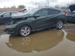 2016 Honda Hr-v Ex Green vin: 3CZRU5H5XGM707097