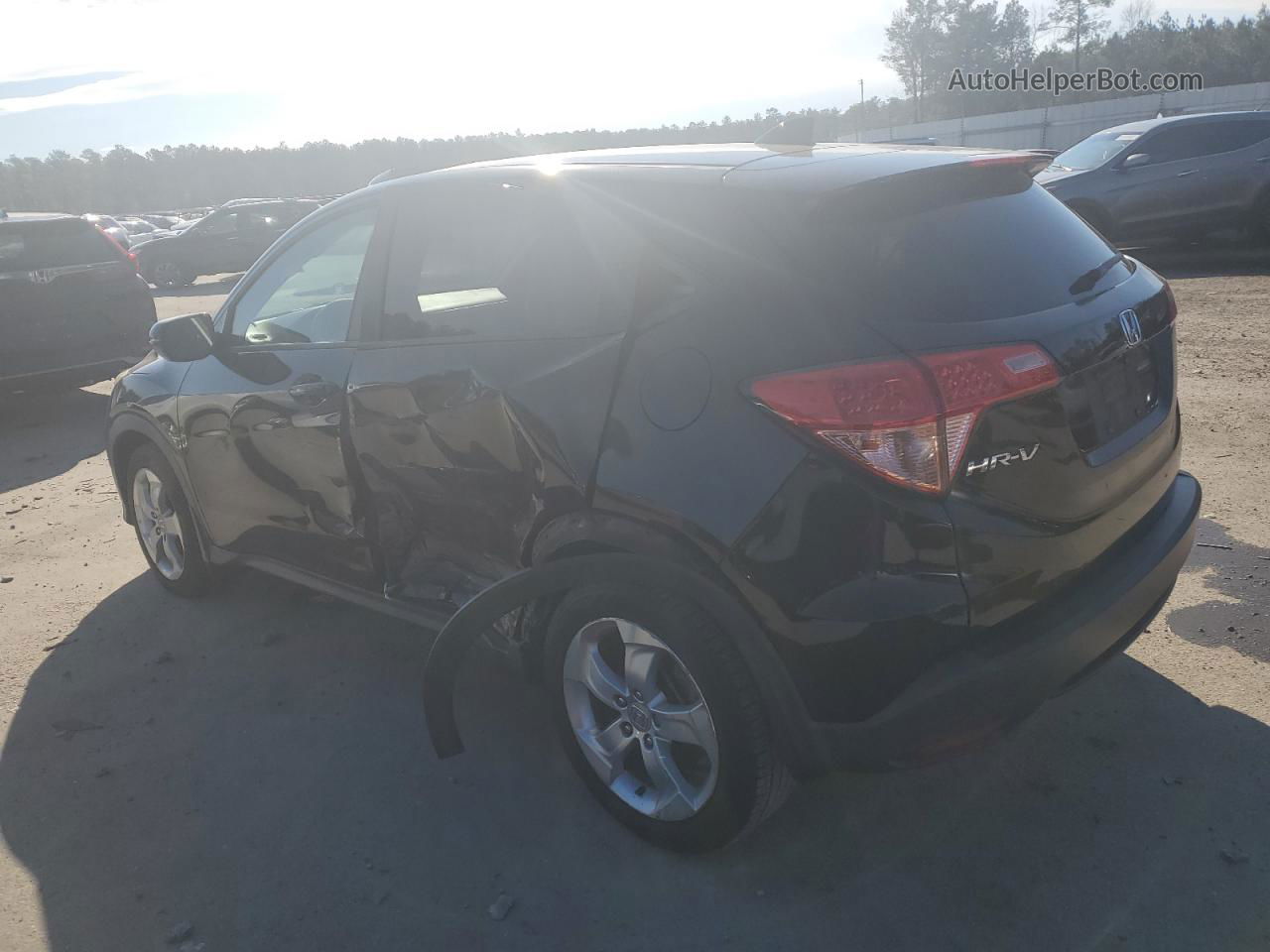 2016 Honda Hr-v Ex Черный vin: 3CZRU5H5XGM733425