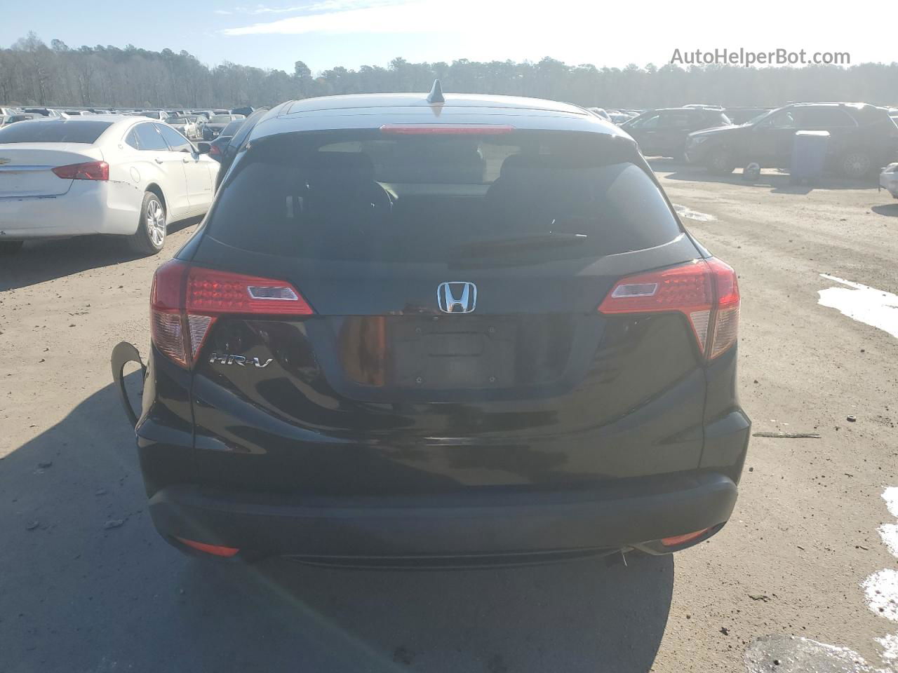 2016 Honda Hr-v Ex Black vin: 3CZRU5H5XGM733425